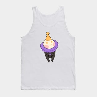 Non binary pride clown Tank Top